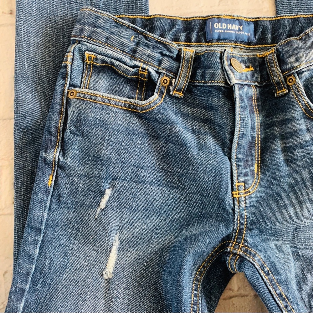Old Navy Girls Jeans Size 10 Regular - Picture 3 of 8